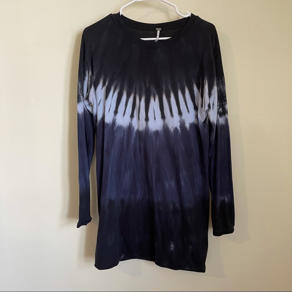 YFB Long Sleeve Tie Dye Tshirt Dress